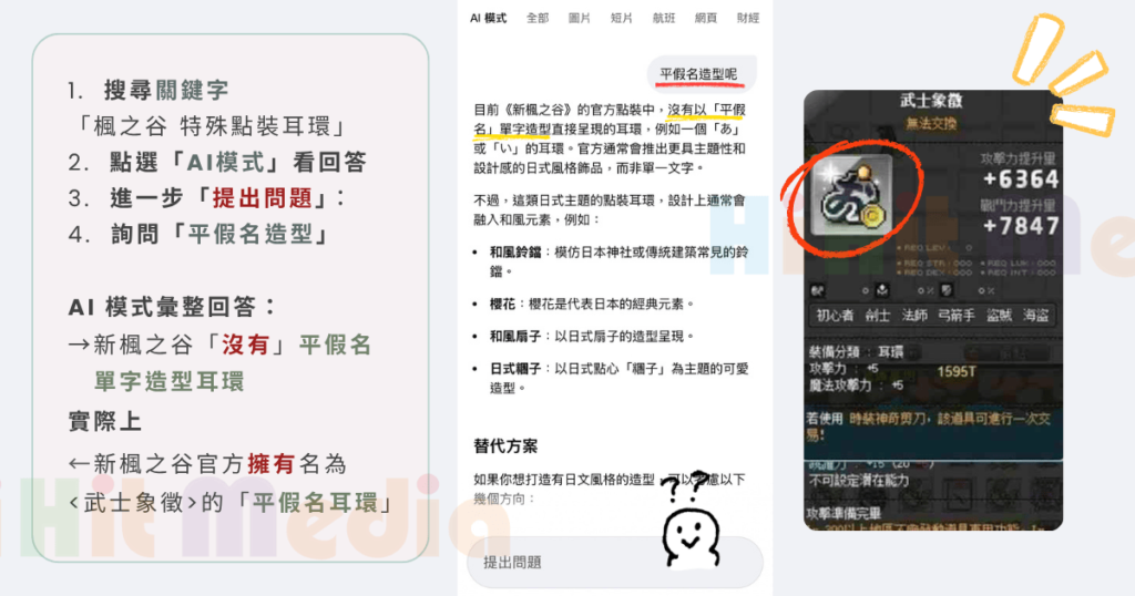 google-ai-mode AI幻覺示意圖